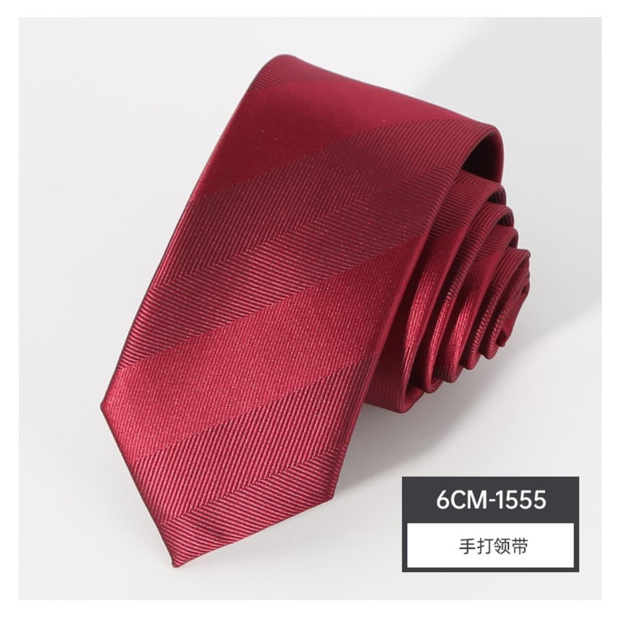Wholesale men's formal striped tie business wedding groom groomsman professional hand tie 4