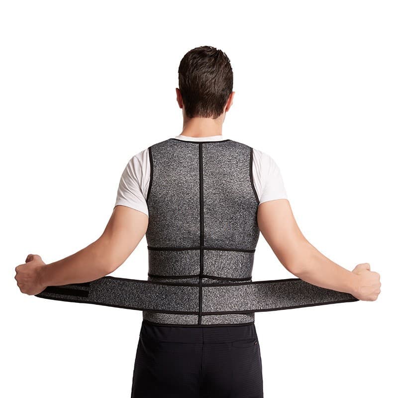 Demi-season keep warm posture corrector, waist belt, vest for men and women, tight 3