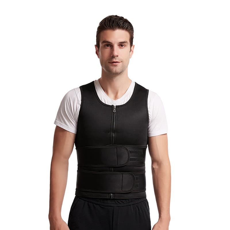 Demi-season keep warm posture corrector, waist belt, vest for men and women, tight 4