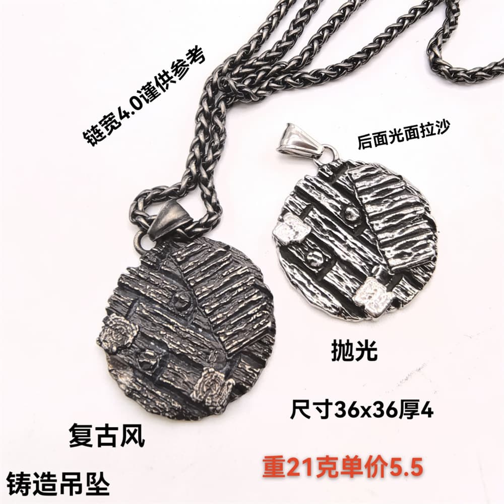 Pendant stainless steel, Aliexpress