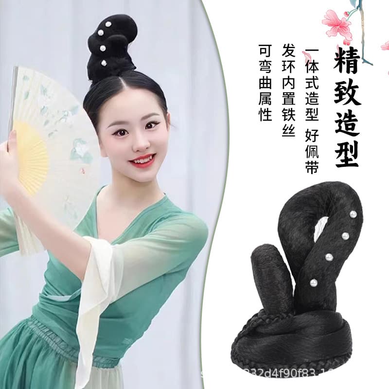 Costume Fairy Bird Flying Sky Performing Falter Top Gaunts Han Yi Accessories Tang Dynasty Dunhuang Ancient Performance Bird Bird Hair 3