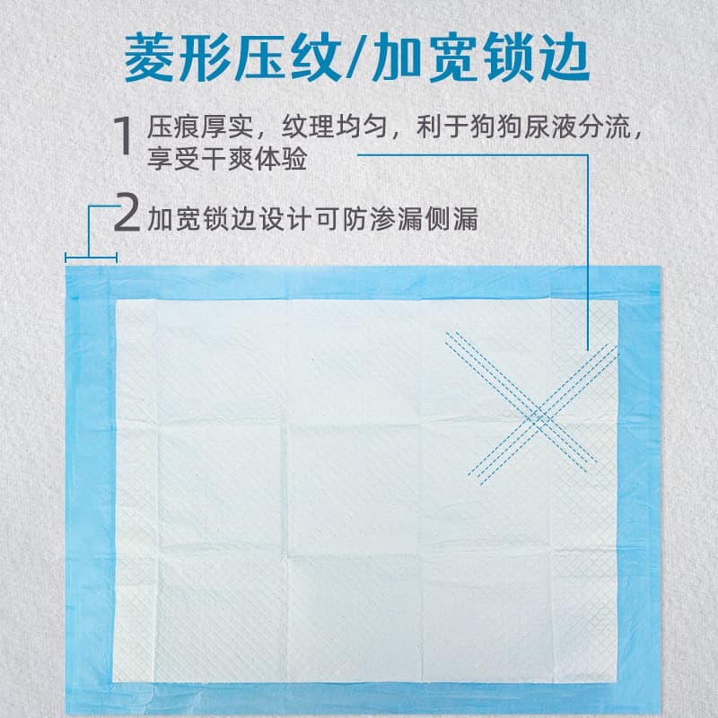Dog diaper pads are sold by the pound, pet diapers and cat diapers are thick and popular supplies. 2