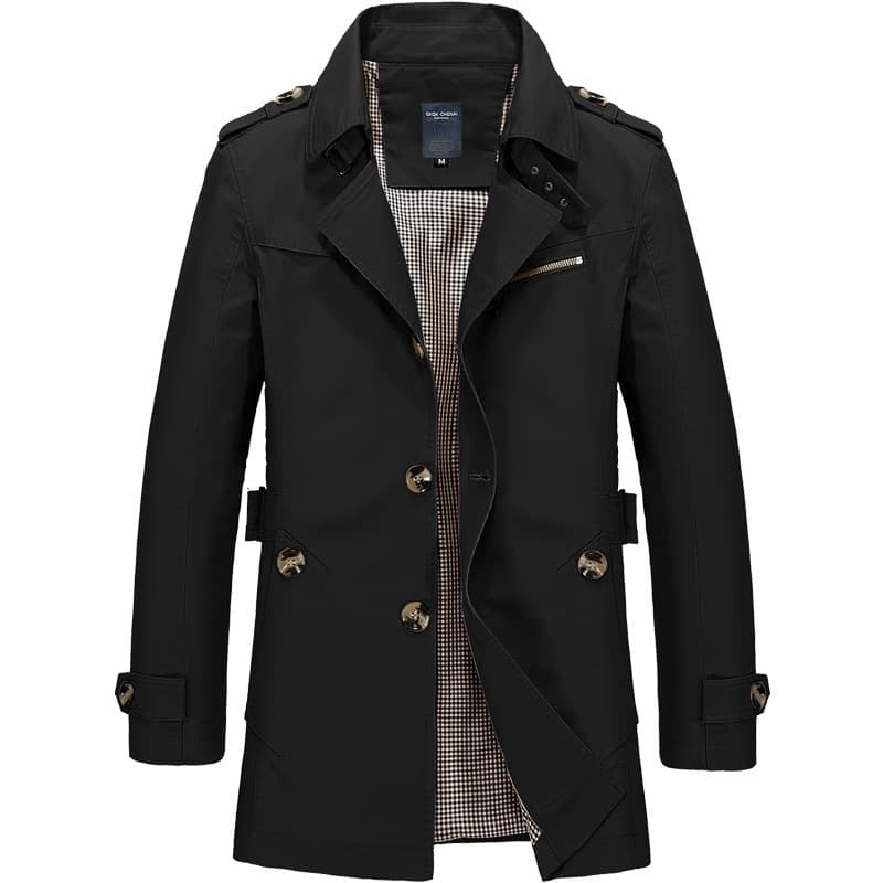 (Cross-border trading), casual cotton jacket, demi-season trench coat 2