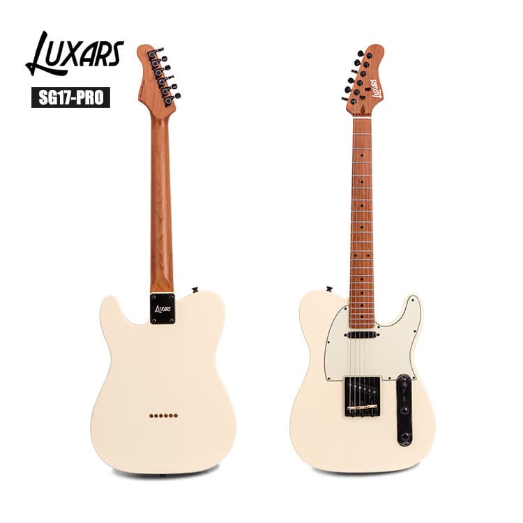 New high-end TL electric guitar SG17-PRO carbon roasted maple new design round product silk silk guitar 3