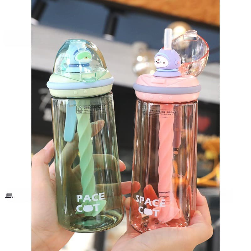 (Wholesale), plastic high quality handheld straw for students, fall protection 1