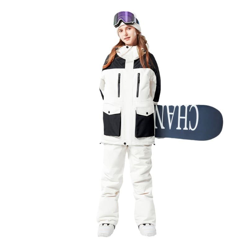 Ski ski suit, windproof waterproof keep warm set, breathable equipment for men and women, new collection 5