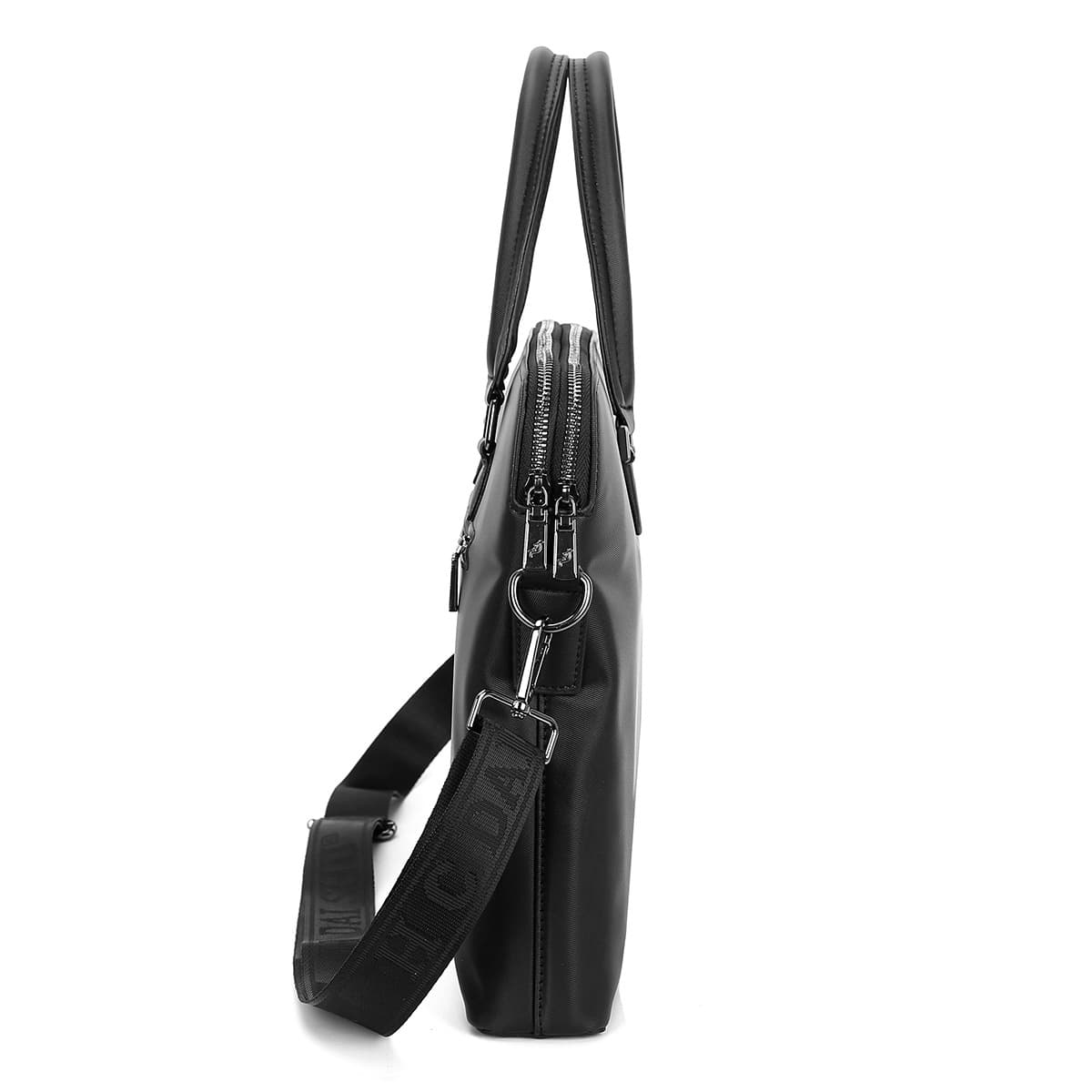Men's handheld purse for documents, capacious linen bag for folders 4