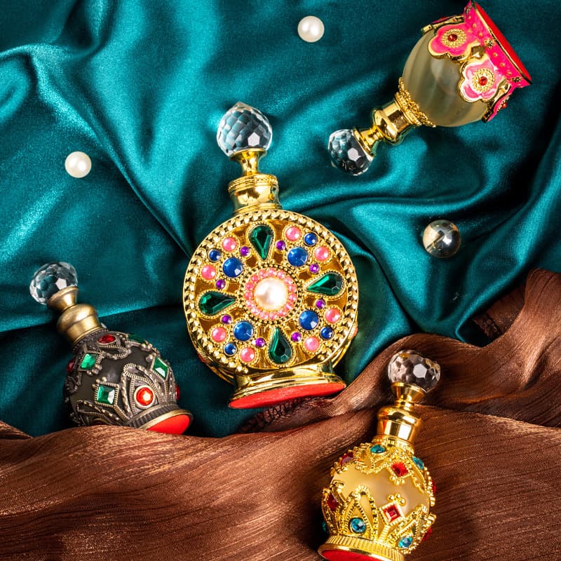 Arabic perfume, oil, set, 15 ml, 6 ml 4