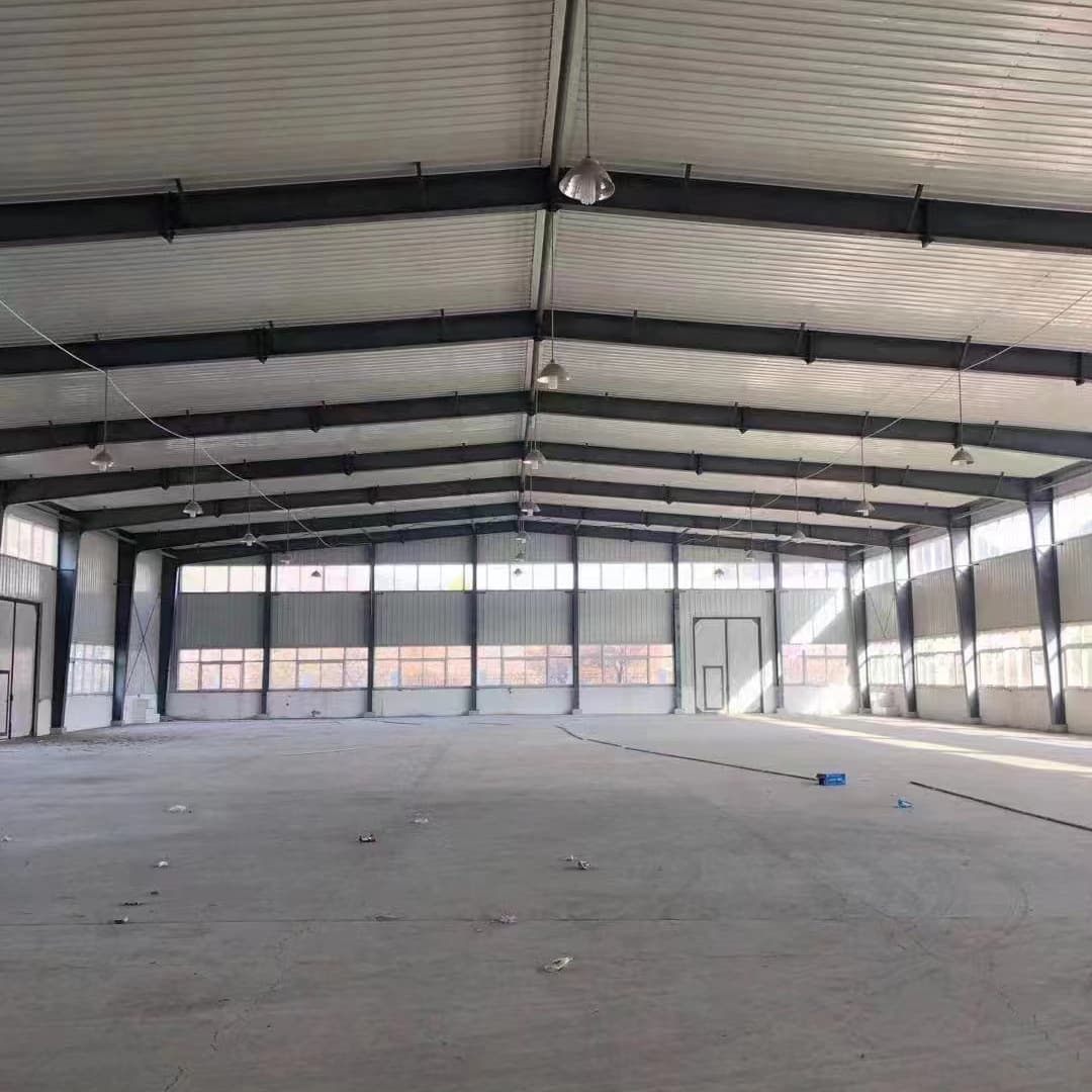 Undertake steel structure plant to build a large -scale steel structure building of large -scale engineering in the warehouse workshop 4