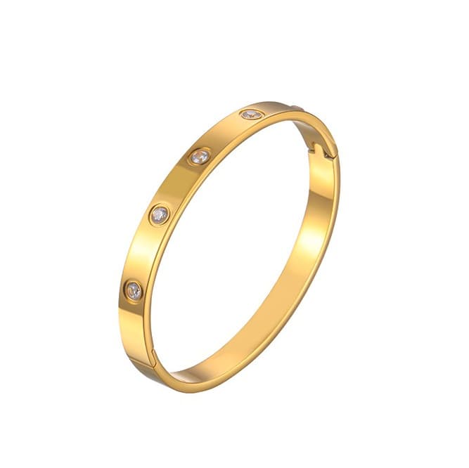 Sophisticated bracelet stainless steel, does not fade, high-quality style, European style 5