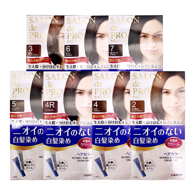 Japanese hair dye for gray hair, hair cream 5