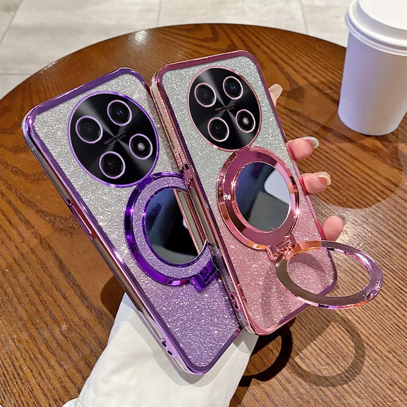 Oppo, compatible phone case, mirror, tubing, protective case, realme, 12 pro+, C67, C55 1