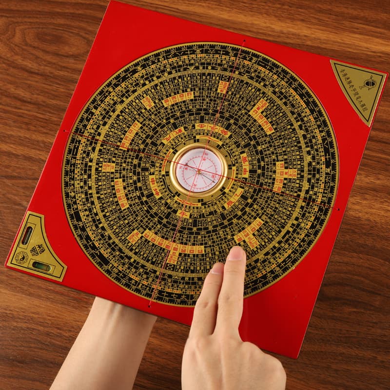 Tongsheng Compass Copper Compass Feng Shui Supplies Crafts Compass High Precision Bagua Luo Geng Pan Manufacturer Batch 1