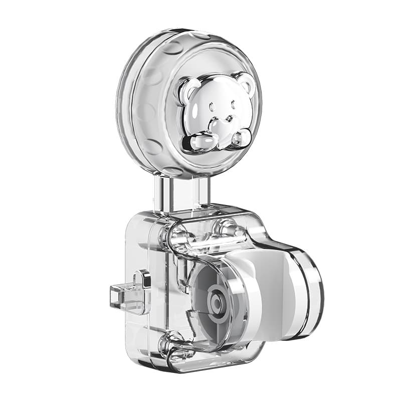 Pole -free shower stent can move the suction cup fixed artifact shower head bracket, shower shower fixed bathroom 5