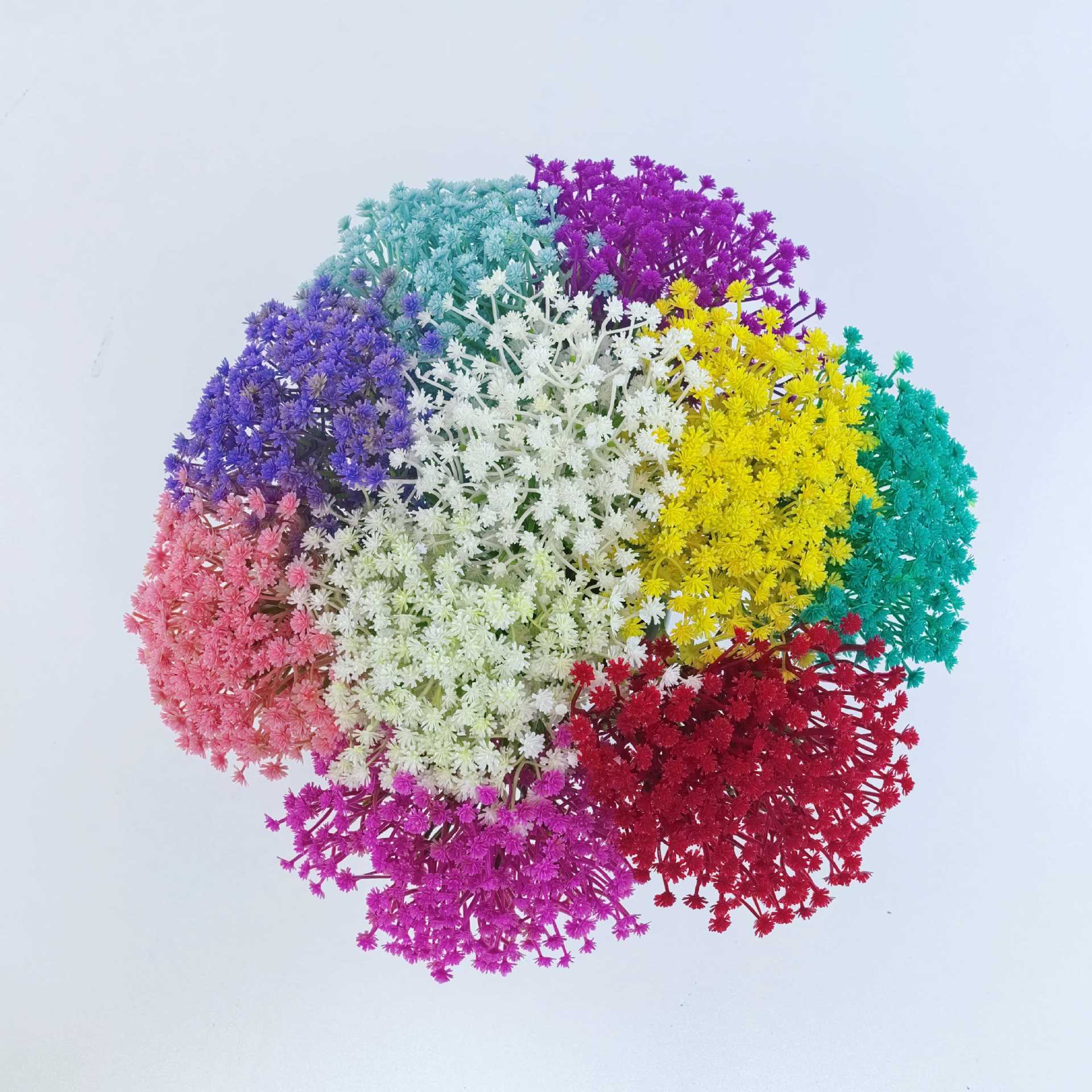 Wedding simulation baby's breath plant fake flower ornaments wedding home hotel indoor and outdoor artificial flower props decoration 2