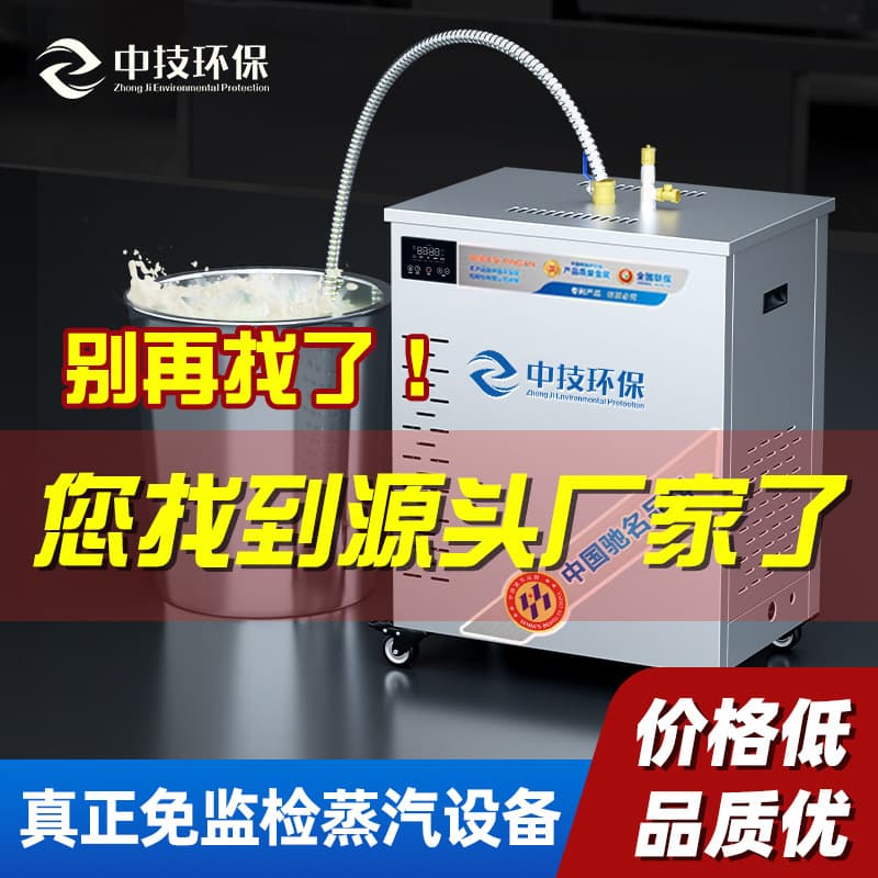 Gas steam generator Small industrial boiler for cooking soy milk and food Commercial chemical gas steam generator 1