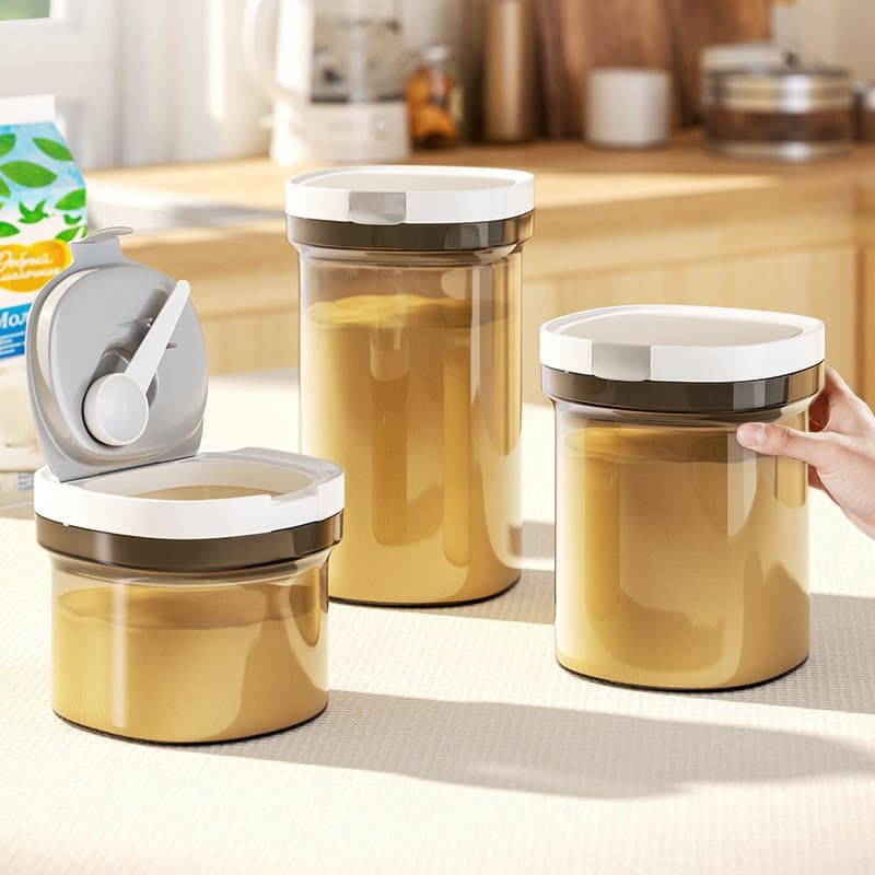 Milk powder, handheld storage box, children's container to go out, банка для хранения for home use 1
