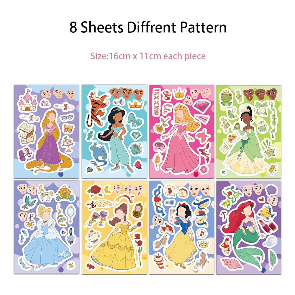 (Cross-border trading), cartoon children's smart toy, brainteaser, waterproof sticker 2