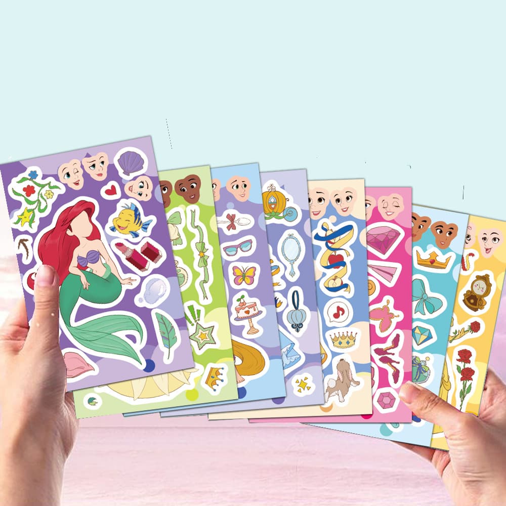 (Cross-border trading), cartoon children's smart toy, brainteaser, waterproof sticker 4