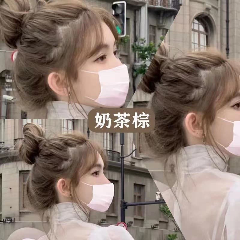 Brown hair dye for gray hair, does not cause irritation 3