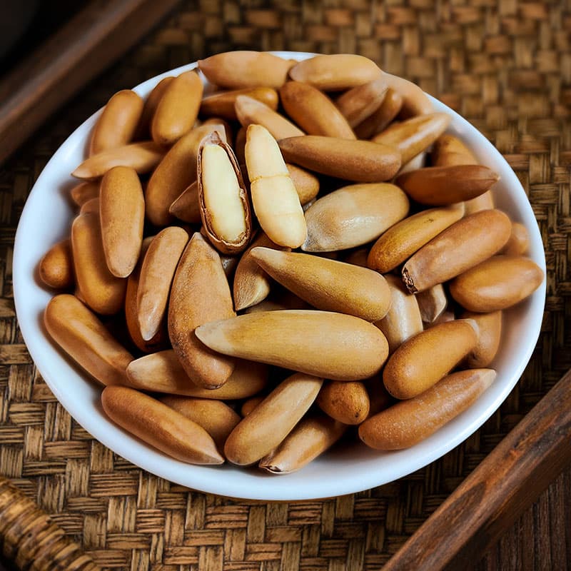 Sweet Pine Pine nuts new products small particle small packaging bags, the design of the fruit office, pregnant women snacks 500g 2