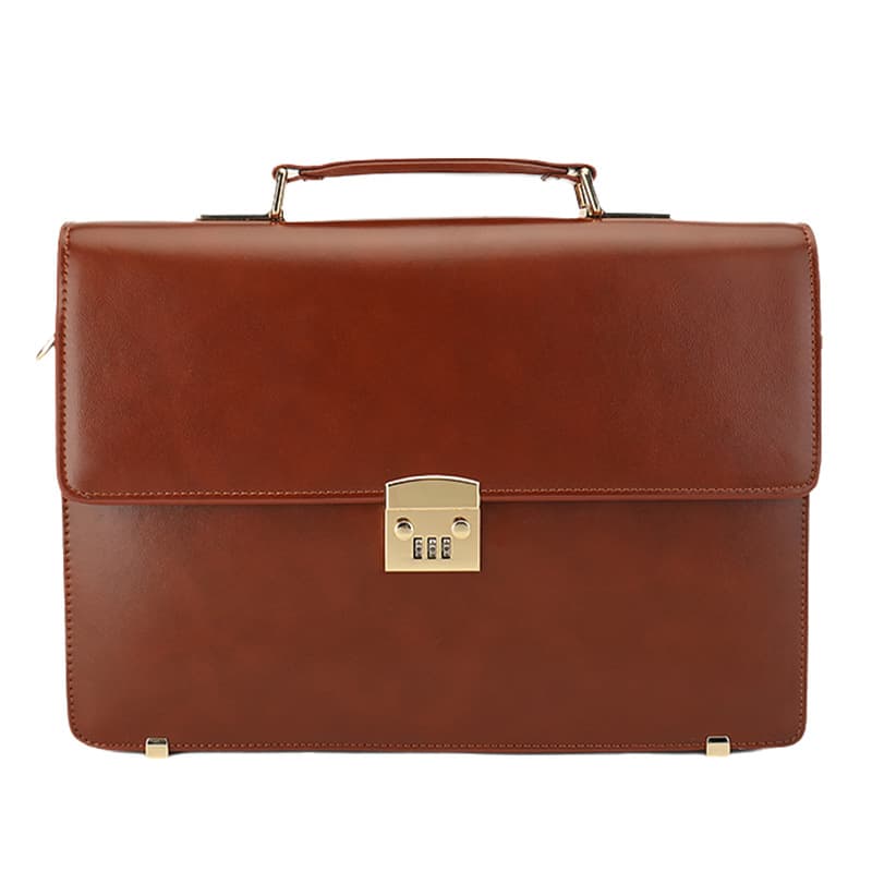 Universal business laptop, one-shoulder bag, business version, genuine leather 5
