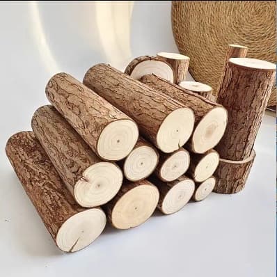 Log wood firewood decoration ornaments software decoration props living room homestay background display ornaments wood fireplace wood ornaments 8