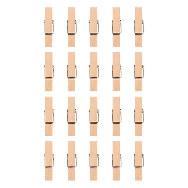 Log color clip 3.5cm wood clip decoration 2.5 wooden craft clip diy handmade label photo true color 5