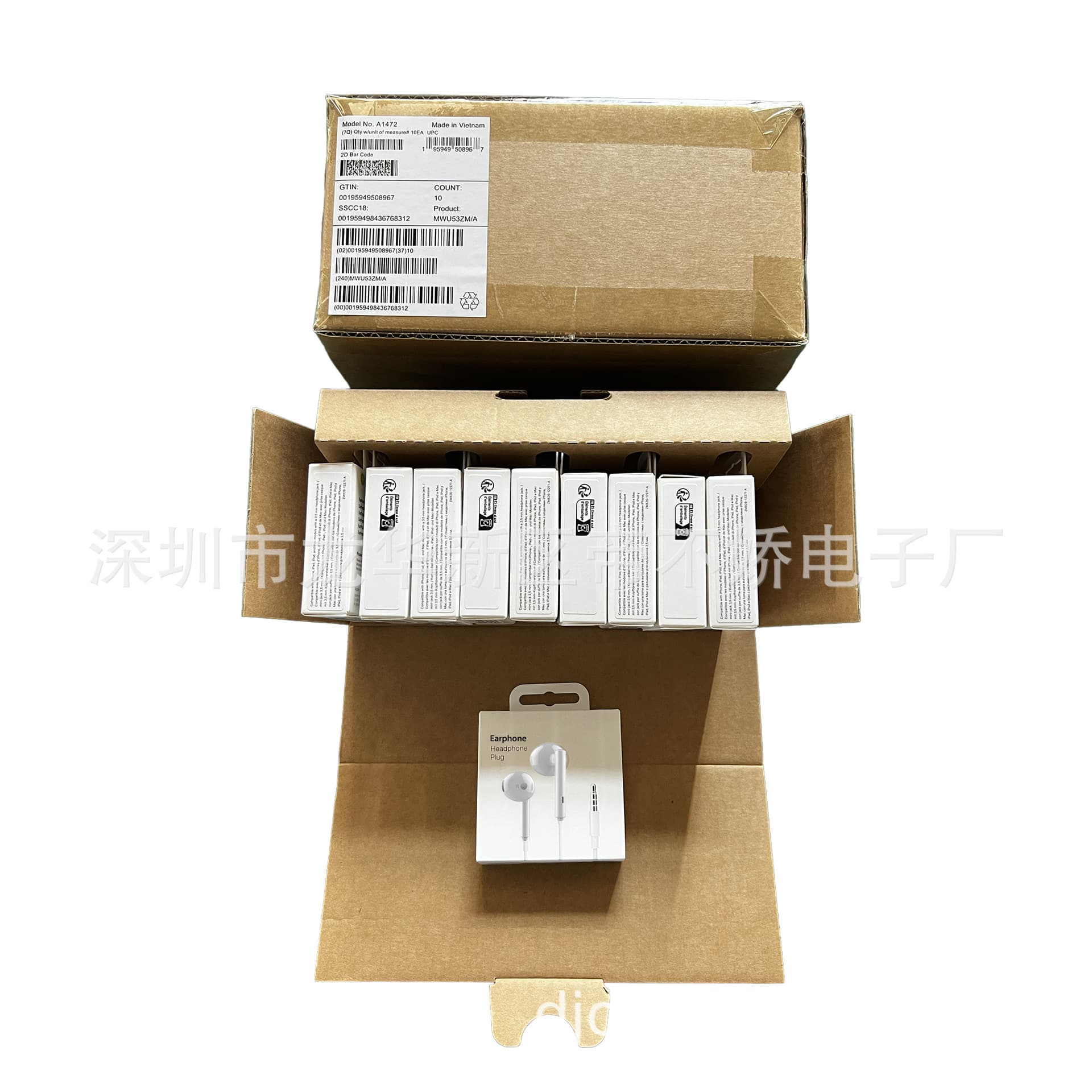 Headphones Wired Hands-Free is suitable for Apple USB-C headphones 3.5mm original box 5