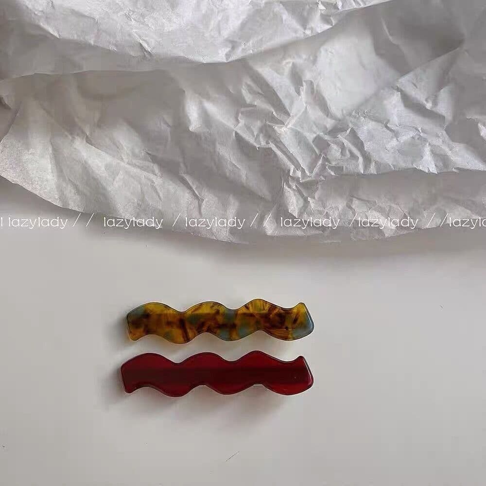 [闭眼入的颜色!好看~精致刘海夹碎发夹发饰女 好用鸭嘴夹边夹边卡] 5