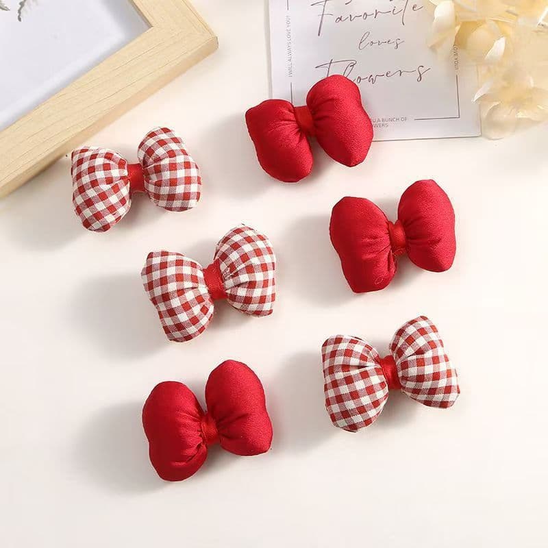 Accessories with bow, handle, phone case, hair accessory, children's brooch, decorations handmade, DIY 2