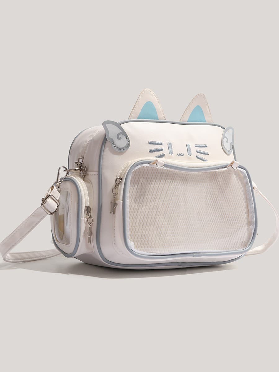 Second Send] Tide Cool Millennium Hot Girl Pain Packet Various Mechanical Cat Little Back Back 2024 New Popular Travel Backpack 2