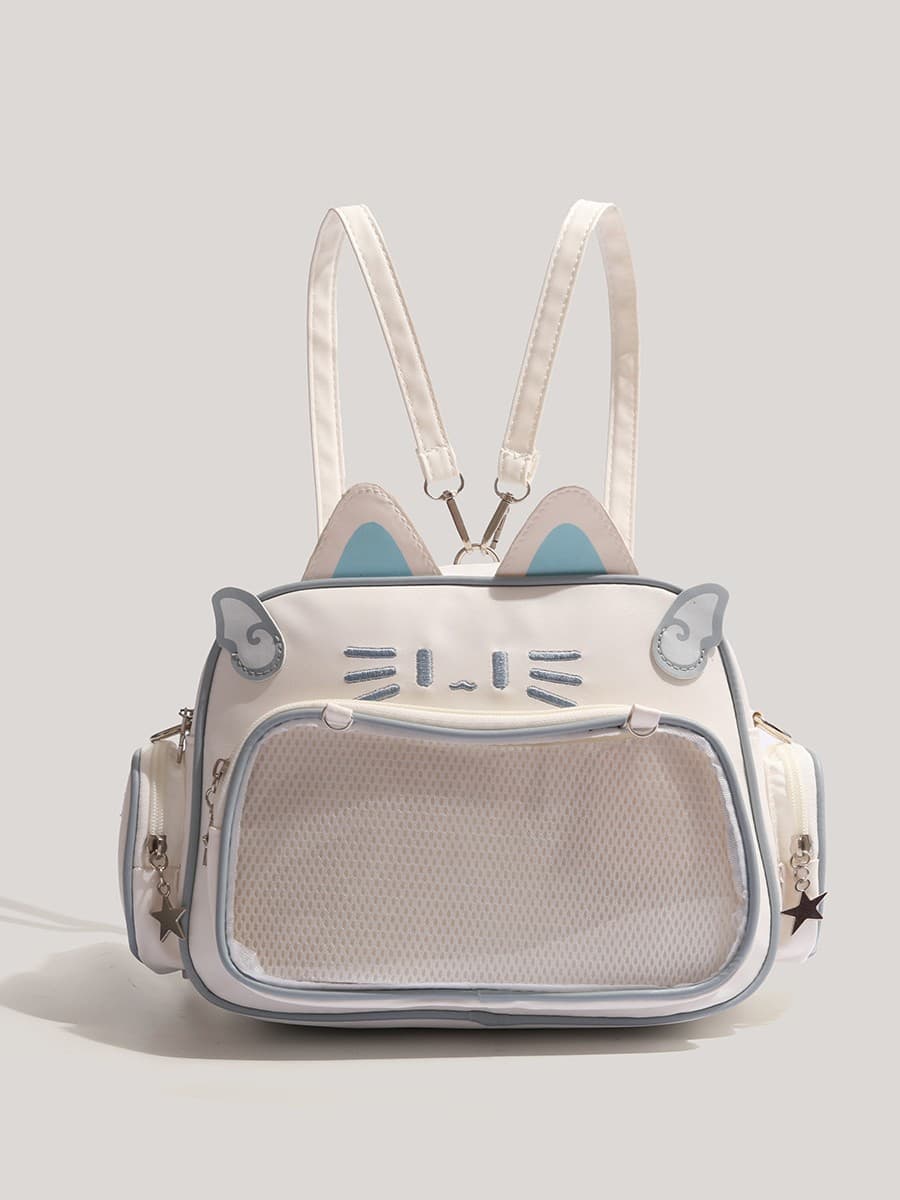 Second Send] Tide Cool Millennium Hot Girl Pain Packet Various Mechanical Cat Little Back Back 2024 New Popular Travel Backpack 3
