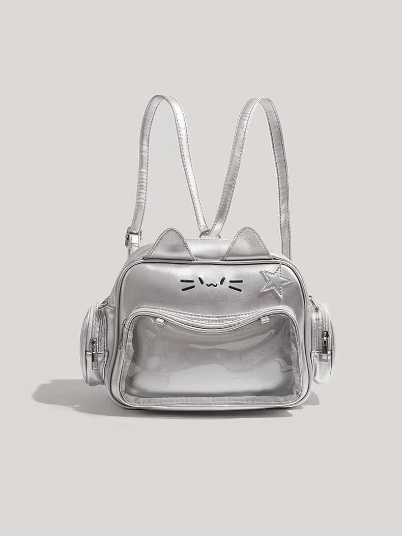 Second Send] Tide Cool Millennium Hot Girl Pain Packet Various Mechanical Cat Little Back Back 2024 New Popular Travel Backpack 4