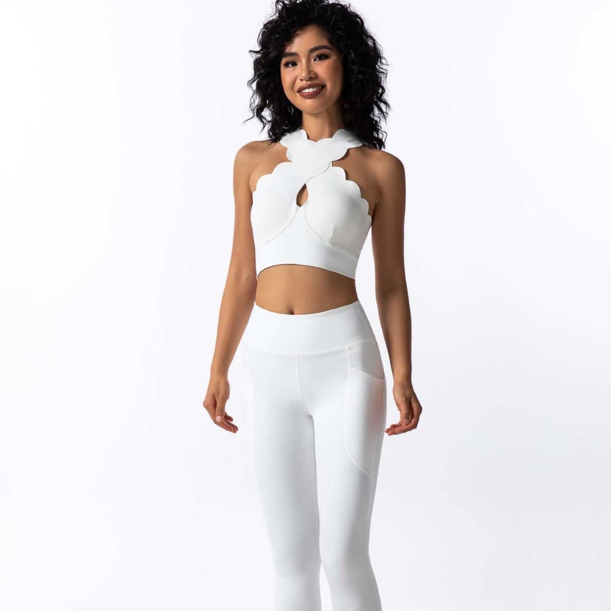 Light and thin comfortable elegant T-shirt for gym, tank top, yoga clothing, bra, backless 3