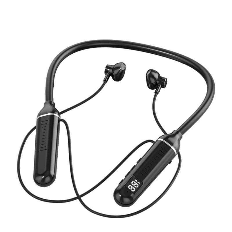 2025 new in-ear headphones Bluetooth ultra-long battery life sports true wireless Bluetooth headphones neck hanging style 5