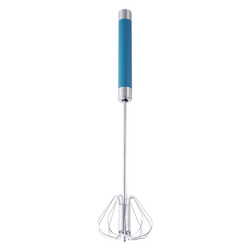 Semi -automatic eggplant baking egg cream cablers home stainless steel dump eggs, egg stick, manual mixer 5