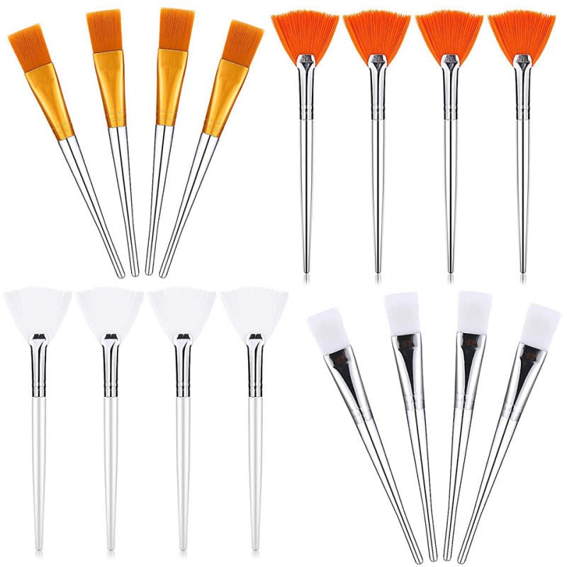 Cosmetic face mask, brush for skin care, easy application, for beauty salons, for beginners 2