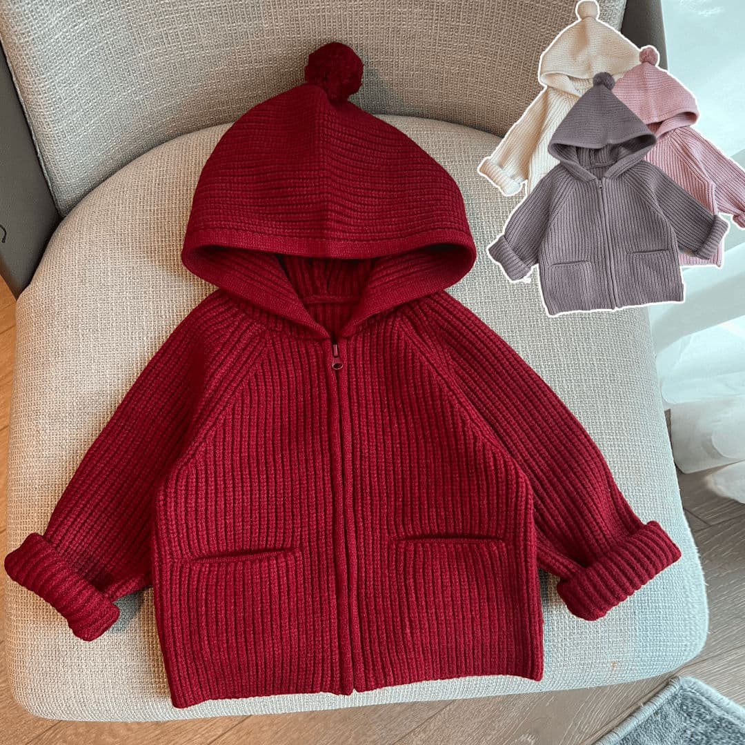 Children's sweater, autumn cardigan, hoody with hood, jacket, western style 4