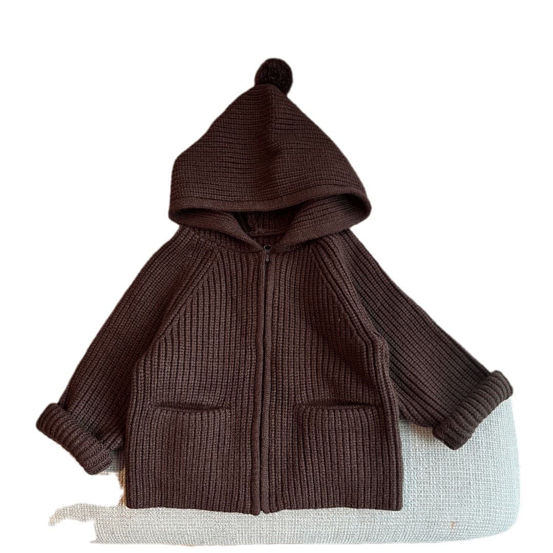 Children's sweater, autumn cardigan, hoody with hood, jacket, western style 5
