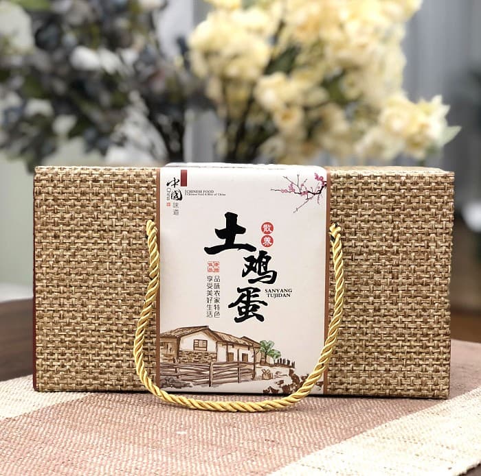 New loose earthen egg packaging boxes, dumb eggs, green shell egg black egg gift box packaging box 10