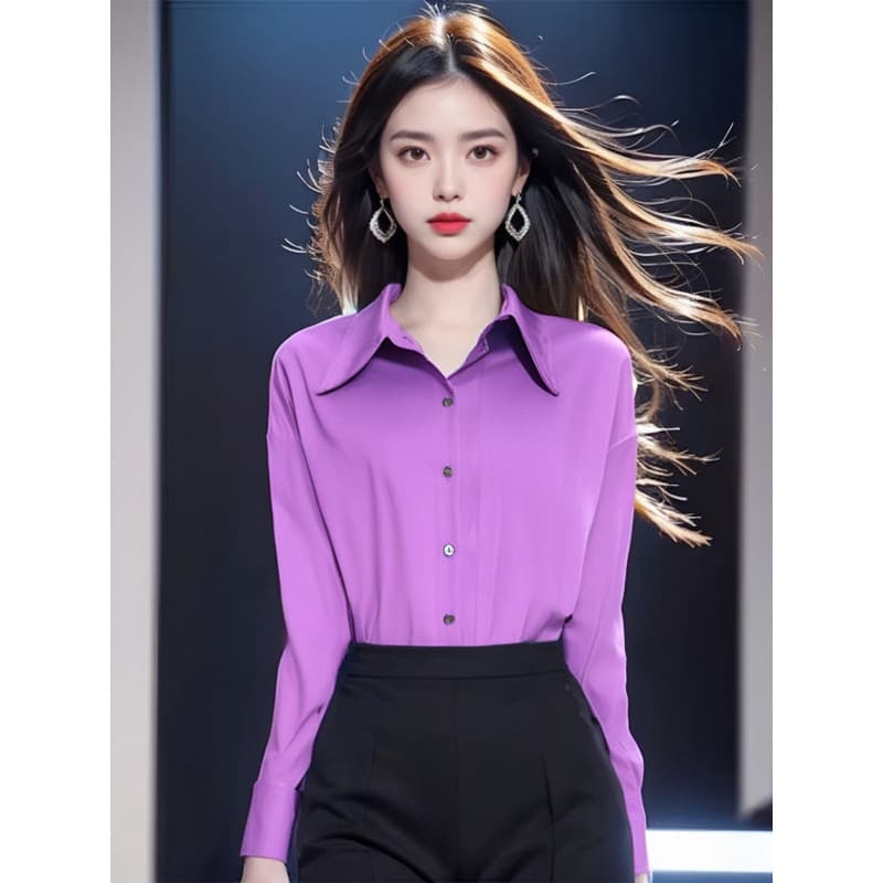 Long-sleeve, design shirt, oversize, loose fit, trend of season 2