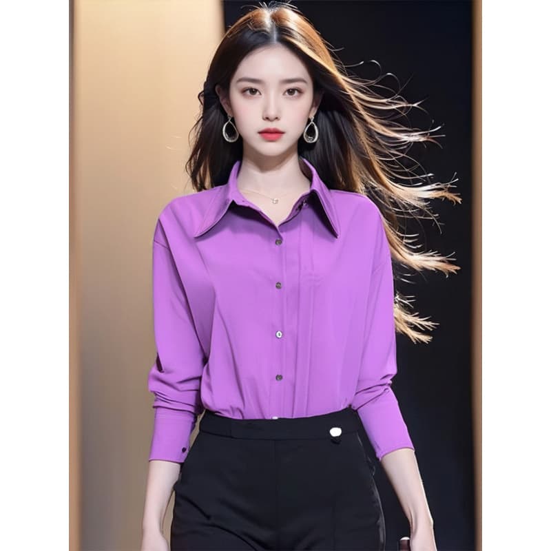 Long-sleeve, design shirt, oversize, loose fit, trend of season 1