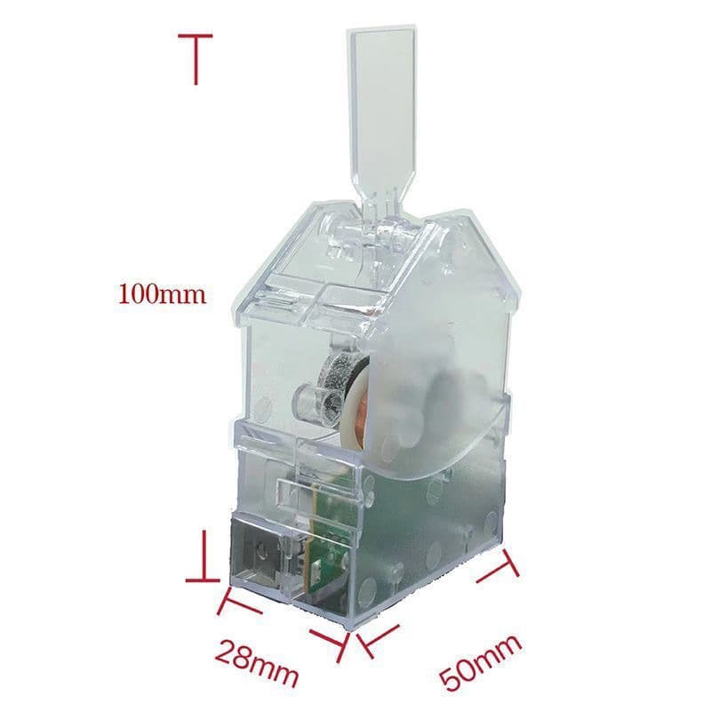 Automatic acrylic car solar-powered, swing machine, baby rocker with accessories, DIY 1