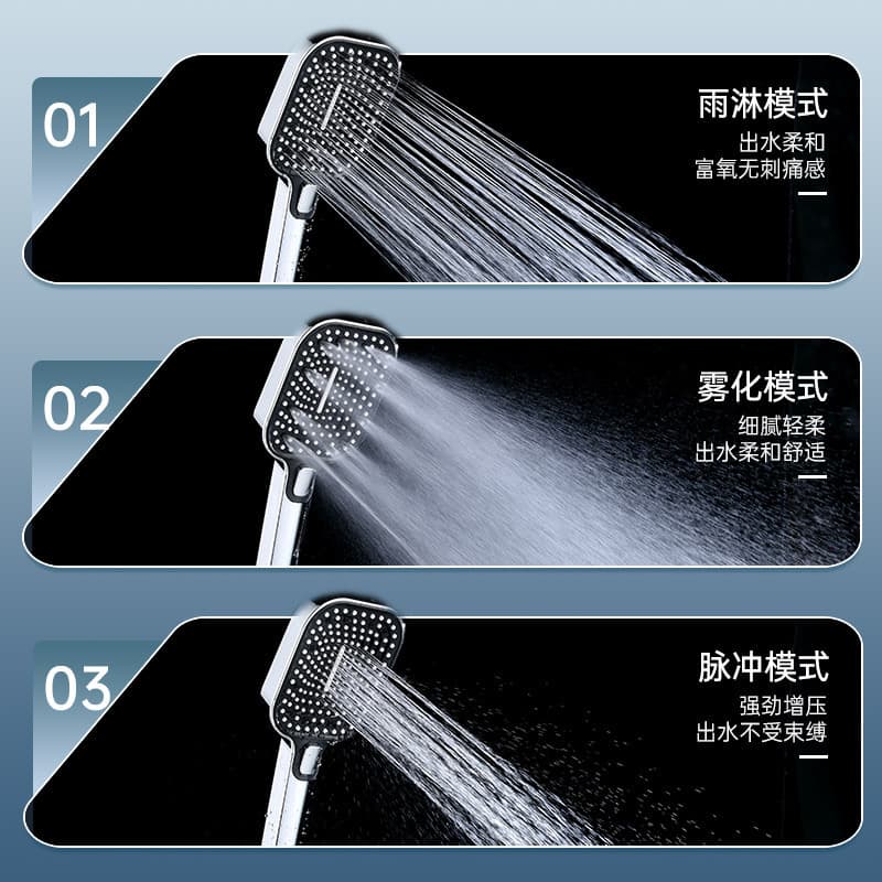 (Cross-border trading), set for bathroom, handheld simple square light panel 4