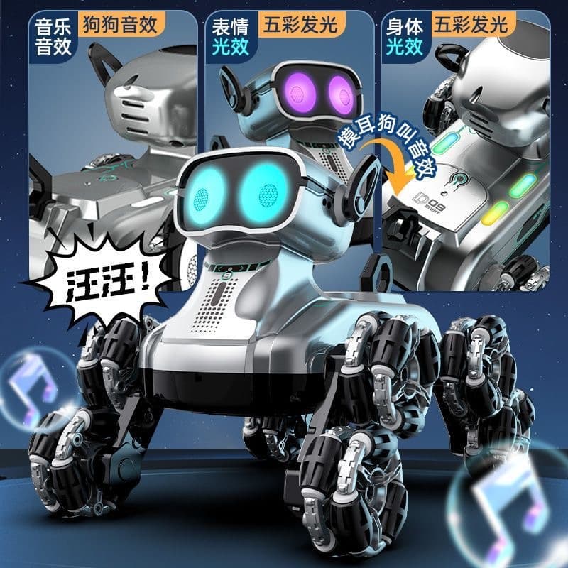 (Wholesale), smart robot dog, remote control car, induction mechanical toy car for boys, gestures sensing, pet, Birthday gift 4