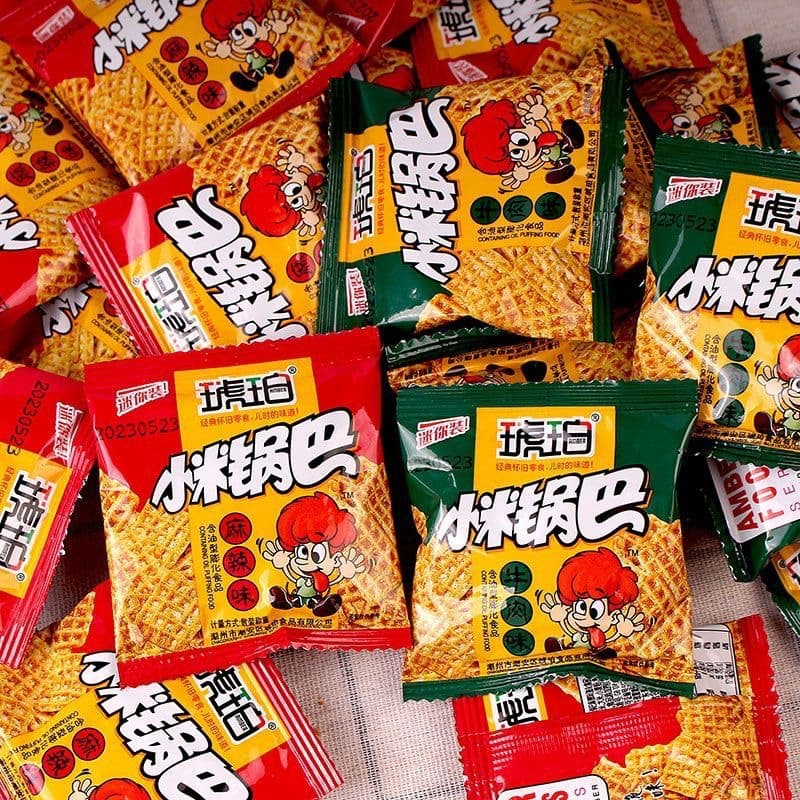 琥珀 Pot crumb 22g independent packaging nostalgic snack office snack pot crumb wholesale 2