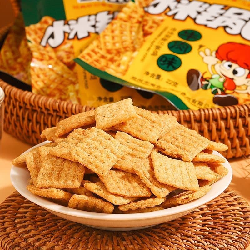 琥珀 Pot crumb 22g independent packaging nostalgic snack office snack pot crumb wholesale 4