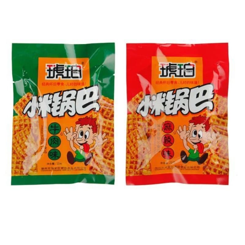 琥珀 Pot crumb 22g independent packaging nostalgic snack office snack pot crumb wholesale 5