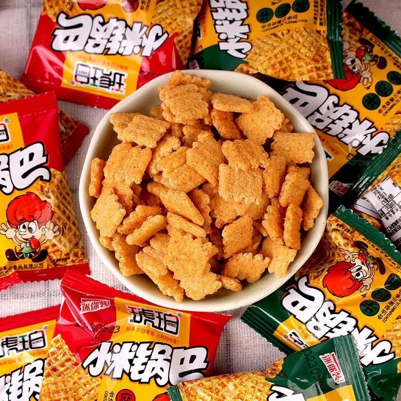 琥珀 Pot crumb 22g independent packaging nostalgic snack office snack pot crumb wholesale 1